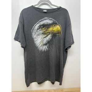 Vintage Bald‎ Eagle Large Print T Shirt Size XL Delta Tag 1990s #47